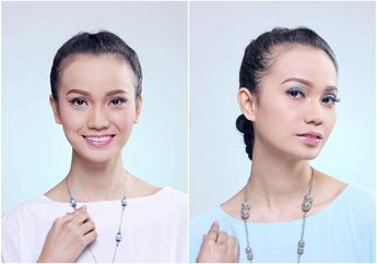 2 Gaya Riasan Cantik Flawless Untuk Lebaran