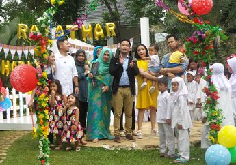 Raffi Ahmad dan Gigi Gelar Pesta Kebun Tepat Ulang Tahun Kesatu Rafathar