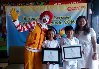 Cerita Anthony dan Aretha, Duta Cilik Indonesia di Olimpiade Rio
