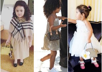 Branded dan Mewahnya Tas Anak Artis Beken Indonesia Ini!