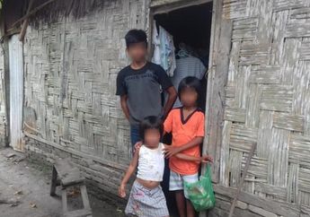 Duh, Empat Orang Anak Ini Sering Kelaparan karena Ditelantarkan Orang Tuanya