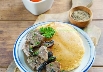 Sarapan Senin Pagi dengan Pancake Tuna Jamur