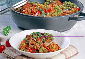 Menu Restoran ala Rumahan: One-Pot Chicken Rice