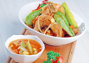 Kreasi Menu Siang: Gurame Tepung Saus Jipang