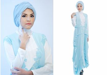 3 Menit Model Hijab Pesta ala Penata Gaya Jilbab Profesional