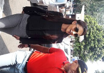Begini Gaya Kece Tsania Marwa Datang ke Pengadilan Agama