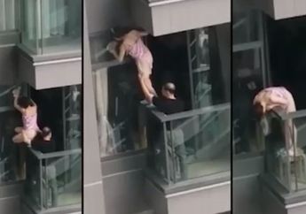 Ya Ampun! Wanita Ini Pertaruhkan Nyawanya Demi Jaga Kebersihan Rumah
