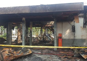 Pasca Terbakar, Stasiun Klender Stop Beroperasi Untuk Sementara Waktu