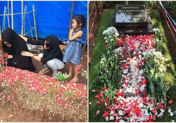 Begini Kondisi Makam Julia Perez Setelah 5 Bulan Berpulang