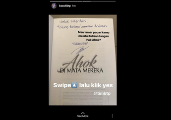 Kehabisan Akal, Pria Ini Minta Ahok Bantu Melamar Kekasihnya dari Dalam Penjara, Begini Katanya