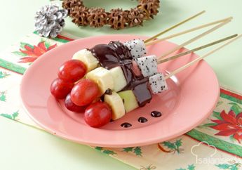 Sate Buah Vla Cokelat Bikin Anak Anda Ketagihan