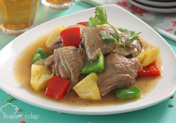 Pagi Ini Sarapan Istimewa dengan Ayam Tumis Nanas Kemangi, yuk!