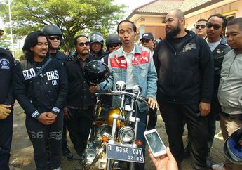 Jaket Denim Milik Presiden Jokowi Mengundang Perhatian Publik, Ternyata Begini Desain dan Gambar yang Ada di Jaketnya