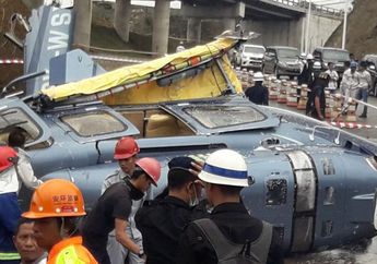 Satu Orang Meninggal dalam Insiden Jatuhnya Helikopter di Morowali, PT IMIP: Beruntung Jalanan Sedang Sepi