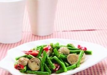 KACANG PANJANG CAH JAMUR