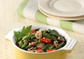 KACANG PANJANG TUMIS CUMI ASIN