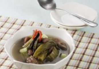 SUP SAWI ASIN KACANG MERAH