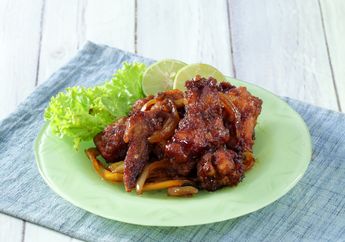 Semua Pasti Lahap Makan Kalau Lauknya Ayam Goreng Balut Saus Kecap Ini