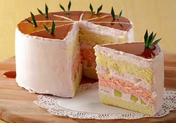 Wajib Coba Es Teller Cake, Cita Rasa Segarnya Es Teller dalam Kelembutan Cake