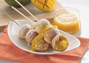 Camilan Favorit Yang Manis dan Segar dengan Bola-Bola Sate Saus Mangga