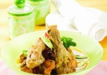 AYAM MASAK KACANG MERAH