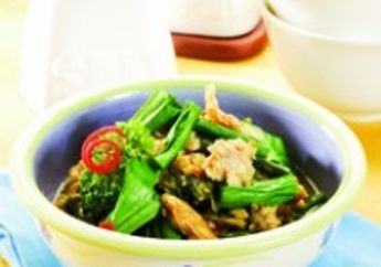 TUMIS GENJER IKAN ASIN