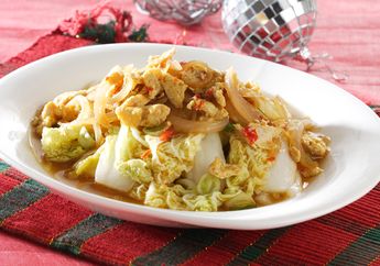 Tumis Sawi Putih Siram Telur, Sederhana Tapi Juara di Lidah