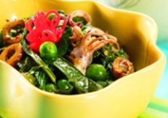 DAUN SINGKONG TUMIS CUMI ASIN