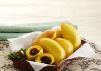 ROTI GORENG LABU ISI ABON