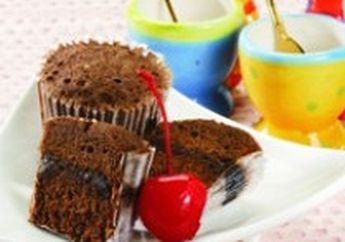 CUP CAKE COKELAT