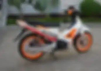 Simpel, Honda Supra X Pakai Kelir Putih dan Livery Repsol Langsung Jadi Kece