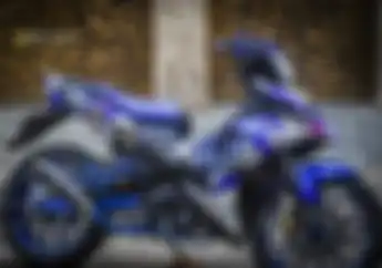 Pakai Livery dan Pelek Unik, Yamaha MX King Ini Sukses Jadi Pusat Perhatian