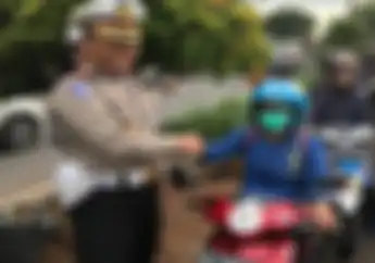 Polresta Depok Turut Serta Gelaran Millenial Road Safety Festival