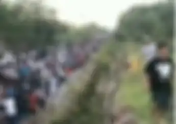 Tegang, Suara Sirene Berbunyi, Pembalap Liar dan Penonton Langsung Kocar-kacir
