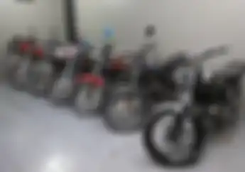 Takjub! Pengusaha Bandung Koleksi Puluhan Motor Yamaha RX-King Langka