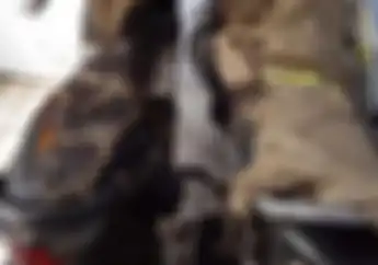 Teror Kain Api Gegerkan Semarang, Dua Motor Nyaris Ludes Terbakar