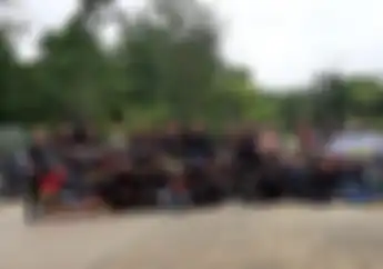 Gokil! Dua Komunitas Motor Beda Negara Berkumpul, Begini Keseruannya
