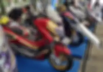 Mantap! Puluhan Motor MAXI Yamaha Modifikasi Terbaik Duel di Final Customaxi