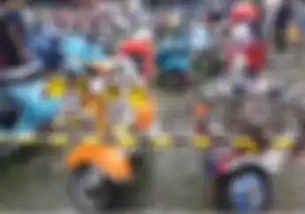 Video Keseruan Scooterist Ngumpul Dari Kontes Vespa Hingga Live Musik