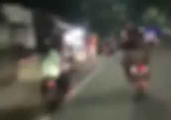 Koplak! Video Pemotor Menolak Diberhentikan Petugas, Endingnya Bikin Ngakak
