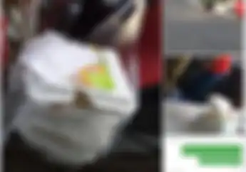 Kasihan, Driver Ojol Mau Antar Makanan, Enggak Sadar Makanannya Malah Digondol Kucing