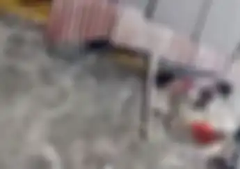 Ngeri, Video Detik-detik Banjir Seret Motor Warga di Jati Padang, Dua Warga Nyaris Tenggelam