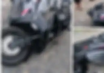 Sayang Banget, Motor Yamaha Aerox Baru Keluar Dealer Kecelakaan, Bagian Depan Rusak Parah