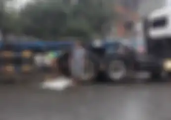 Jalur Maut Pontianak Telan Korban, Driver Ojek Online Tutup Usia Terlindas Truk Tronton