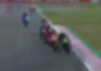 Andrea Dovizioso Curhat Begini Setelah Diasapi Valentino Rossi di MotoGP Argentina