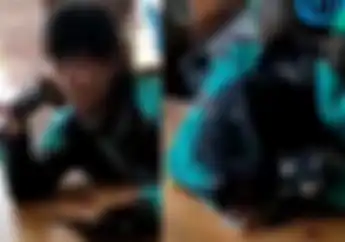 Bikin Haru, Video Driver Ojol Nangis Kena Peringatan dari Operator, Endingnya Tidak Terduga