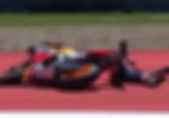 Blakblakan, Marquez Akui Buat Kesalahan Sendiri di MotoGP Amerika