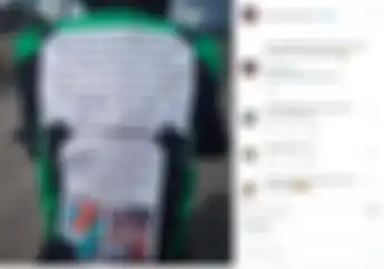 Mulia Banget, Pengendara Ojol Ini Sumbang Semua Hasil Ngojeknya Buat Bantu Bayi Ini