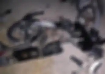 Sadis, Honda Supra Hancur Berkeping Setelah Adu Banteng Dengan Toyota Avanza