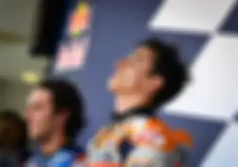 Enggak Mau Terlalu Mendominasi, Marc Marquez Belum Gaspol di MotoGP Spanyol 2019?